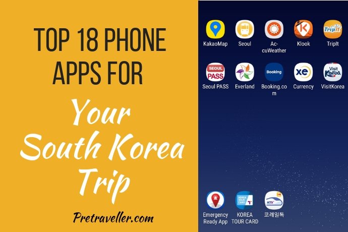Best Phone Apps for South Korea Trip
