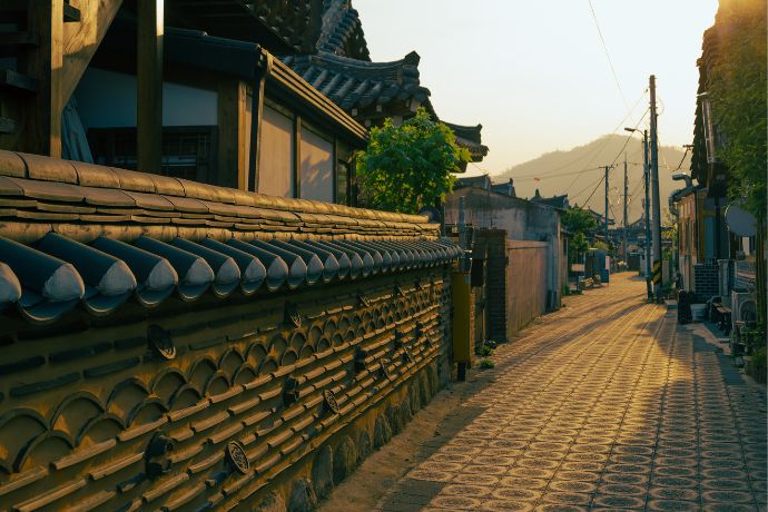 Hwangridan-gil in Gyeongju
