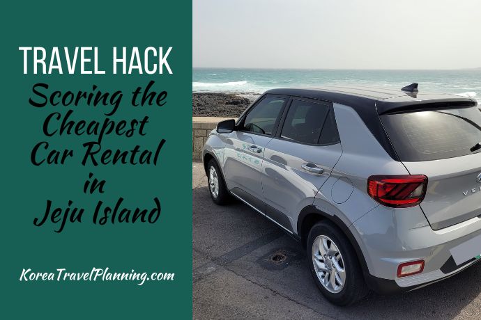 Cheapest Car Rental in Jeju Island